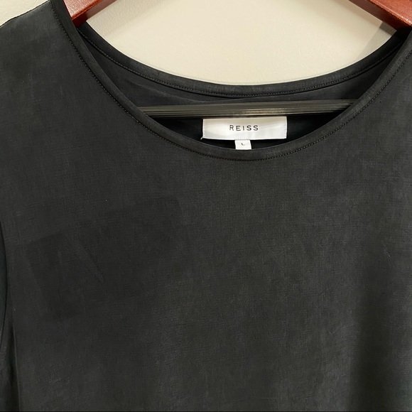 Reiss Natasha cupro fabric dress - Picture 10 of 11